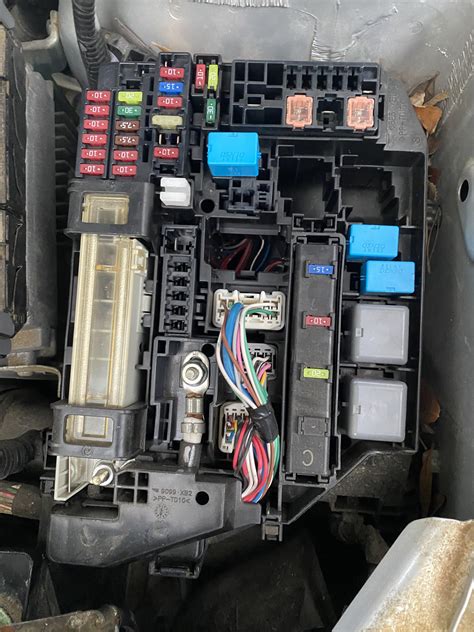 2013 toyota corolla junction box location|2013 Corolla fuel pump relay.